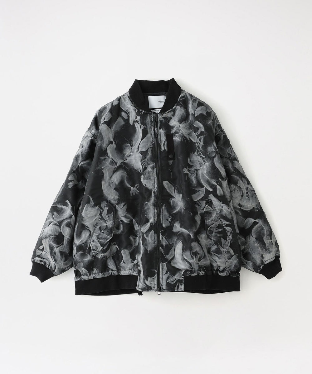 yoshiokubo GROUNDFLOOR/ヨシオクボ】ブルゾン FEATHER MA-1 BLOUSON