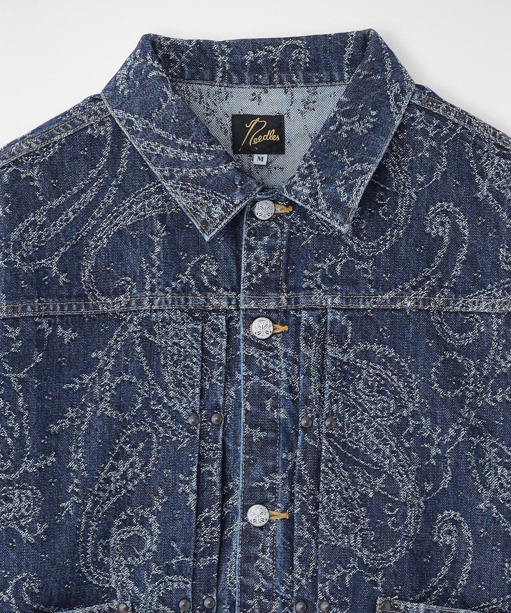 Needles】ジーンジャケット M.W. Jean Jacket -13oz Denim/Paisley Jq