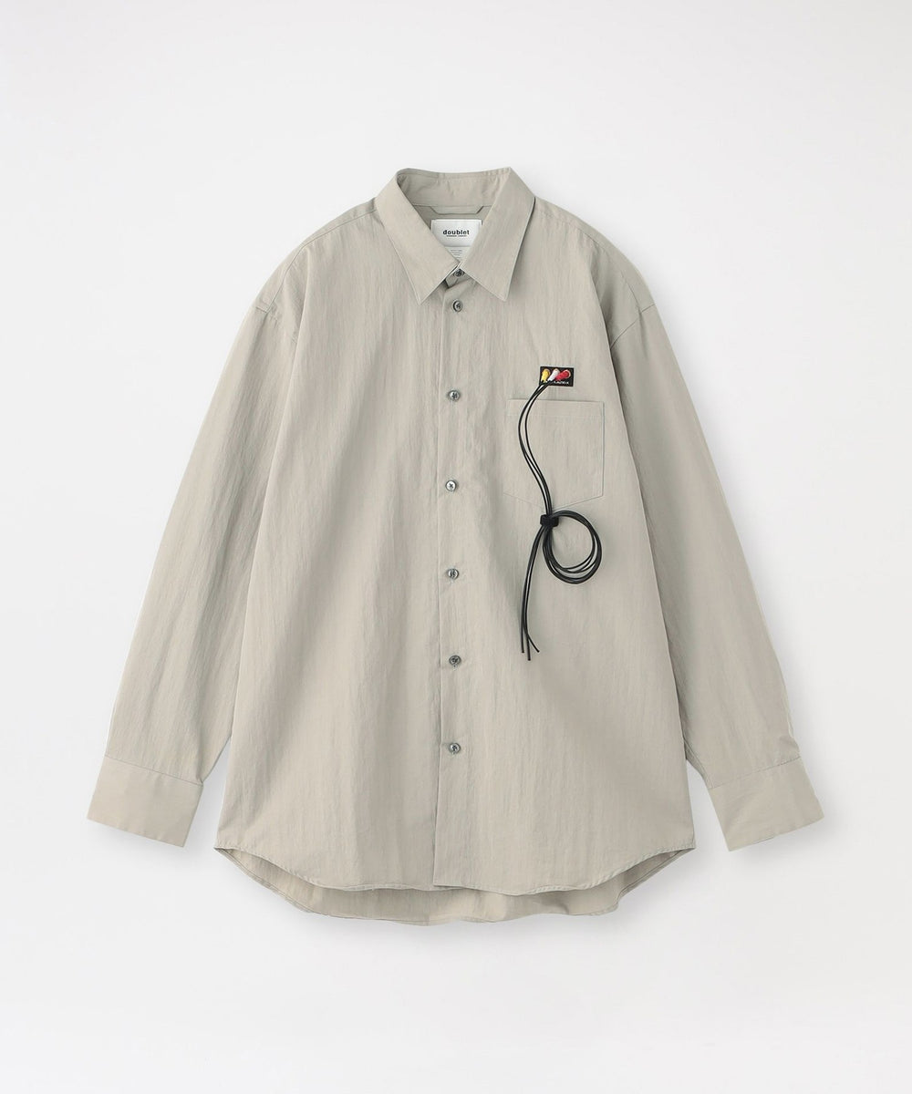 【doublet/ダブレット】MEN シャツ RCA CABLE EMBROIDERY SHIRT 24SS23SH142