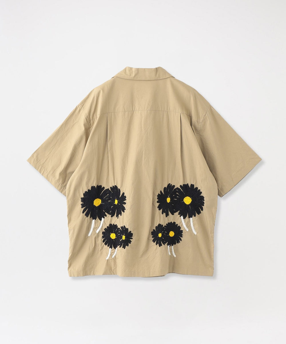 【NOMA t.d./ノーマティーディー】シャツ Margaret Hand Embroidery SS Shirt N37-EM 04