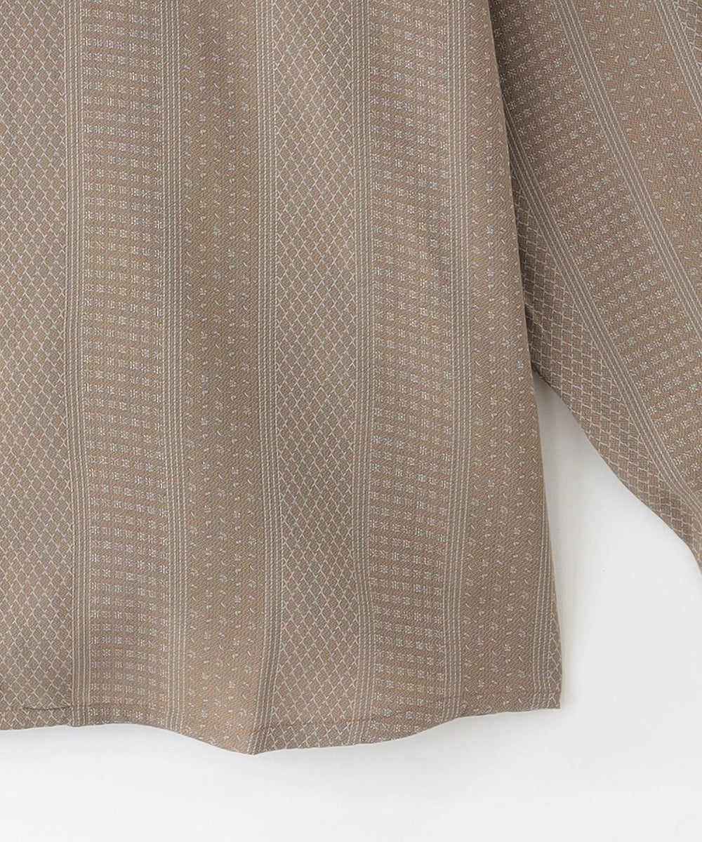 Needles/ニードルズ】ストライプシャツ Open Collar Shirt - Faulourd