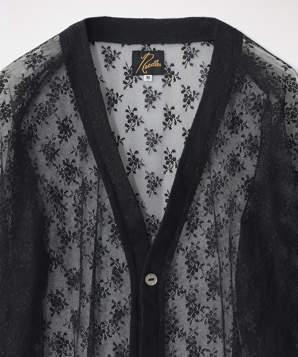 Needles/ニードルズ】カーディガン V-Neck Cardigan - Floral Raschel