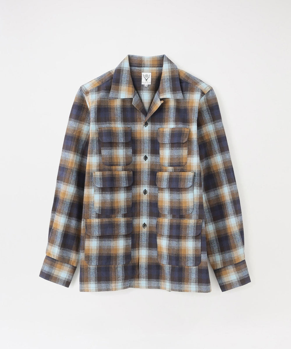South2 West8/サウスツーウエストエイト】チェックシャツ 6 Pocket