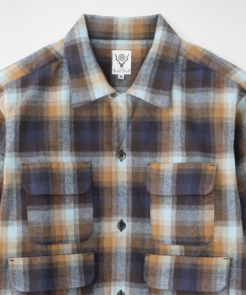South2 West8/サウスツーウエストエイト】チェックシャツ 6 Pocket
