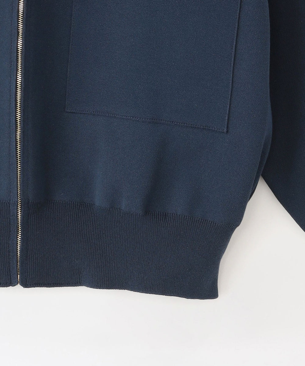 CULLNI/クルニ】ニットジャケット Big Pocket Zip Up Knit Jacket 25