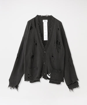 【doublet】DESTROYED CARDIGAN 23SS34KN101(トップス ...