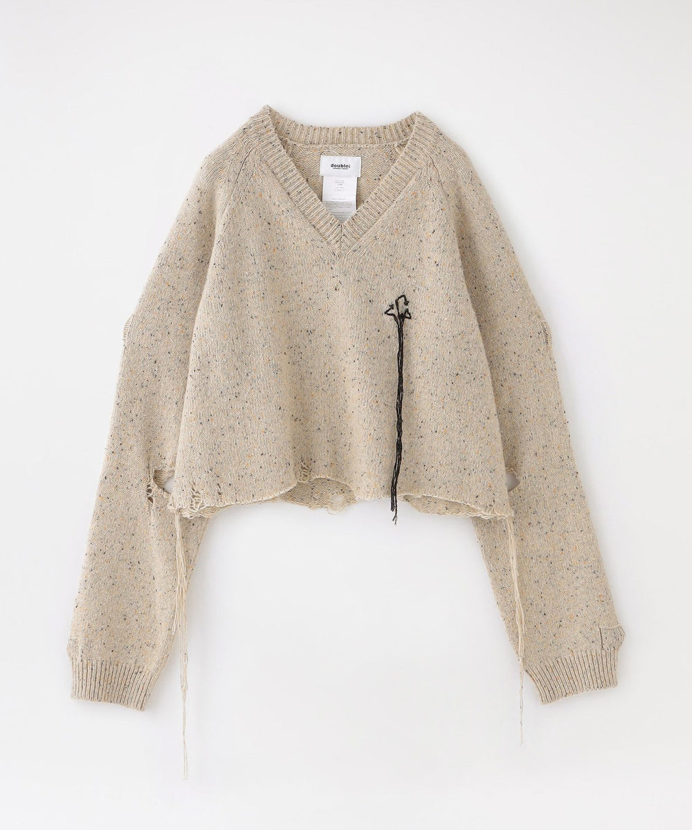 【doublet】ニット MAGNET ATTACHED KNIT PULLOVER 22AW42KN79