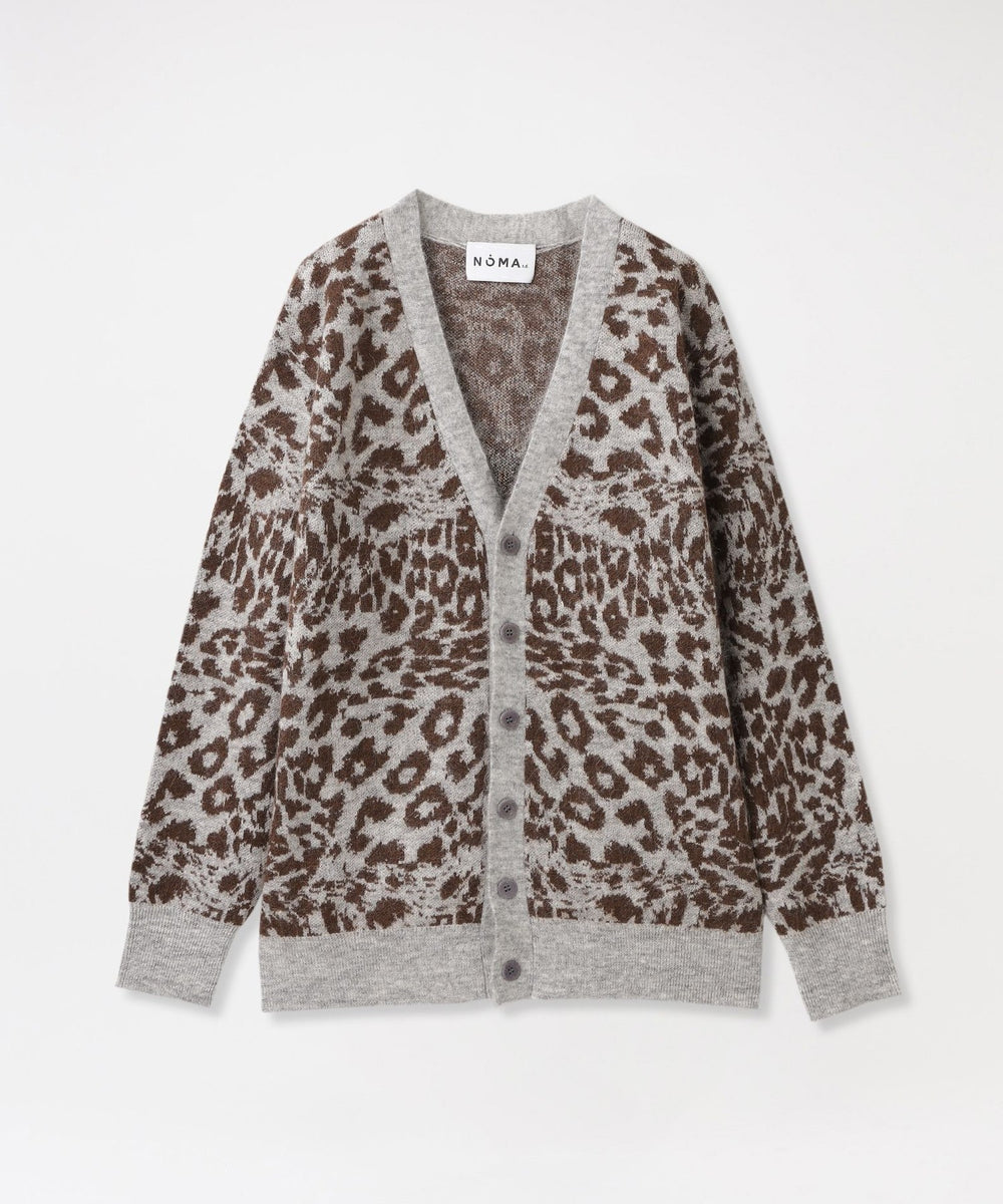 NOMA t.d.】モヘヤカーディガン Jungle Mohair Cardigan N36-KN 02