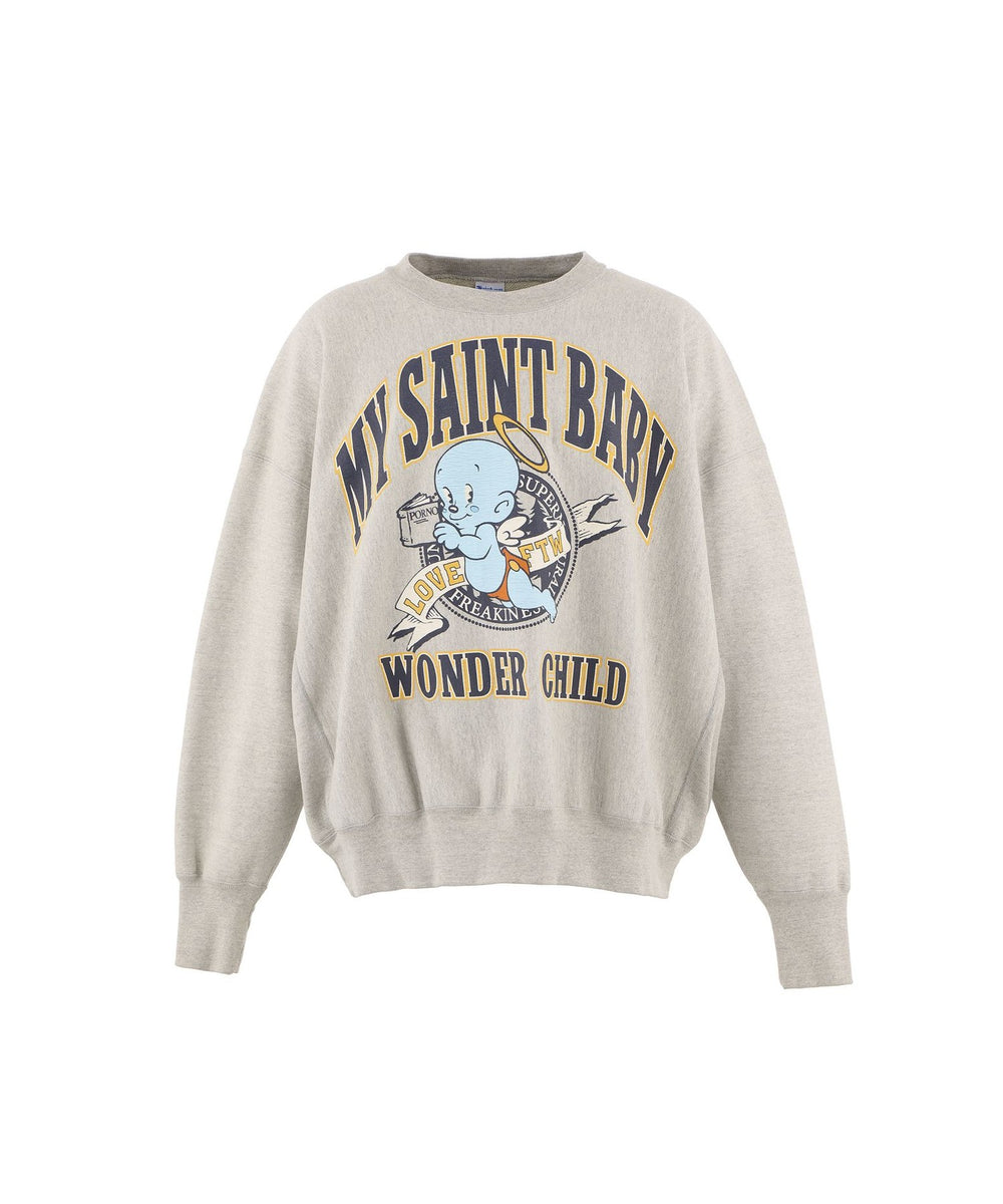 SAINT Mxxxxxx/セントマイケル】スウェット BABY MICHAEL SM-HR1-0000