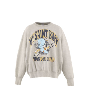 トップス SAINT MXXXXXX FIRE BABY XL SAINT Mxxxxxx/セントマイケル】スウェット BABY MICHAEL SM-HR1-0000