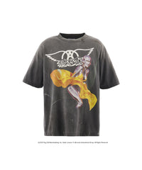SAINT Mxxxxxx/セントマイケル】× Aerosmith Tシャツ SM-MK8-0000-C25