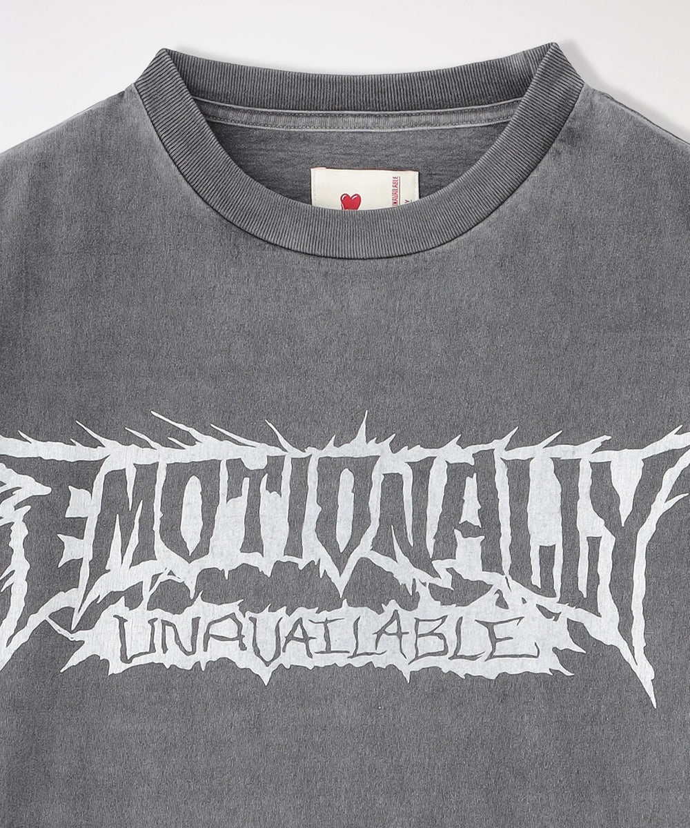 【EMOTIONALLY UNAVAILABLE/エモーショナリーアンアベイラブル】Tシャツ PUNK SPIKE TEE  EU-YS8-0000-048