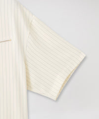 トップス CULLNI 25-SS-026 CULLNI クルニ Double Cloth Front Fly Like Short Sleeve Shirt