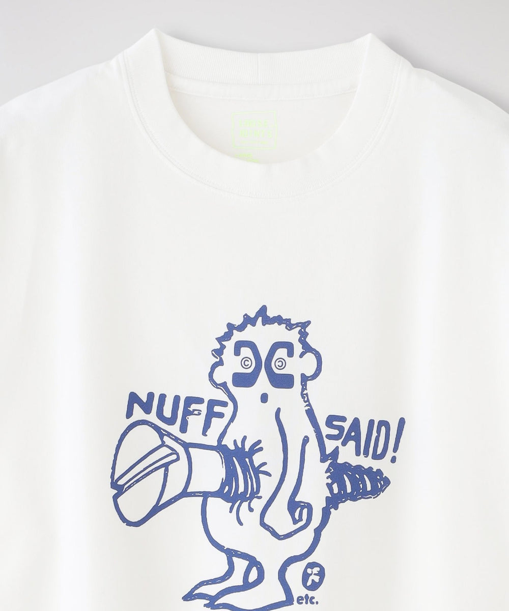 loosejoints/ルーズジョインツ】Tシャツ STEWART ARMSTRONG - 'NUFF