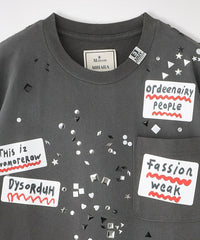Maison MIHARA YASUHIRO/メゾンミハラヤスヒロ】Tシャツ EMBELLISHED