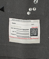 Maison MIHARA YASUHIRO/メゾンミハラヤスヒロ】Tシャツ EMBELLISHED