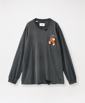 【doublet】MEN ロンＴ LONG SLEEVE T-SHIRT WITH MY FRIEND 