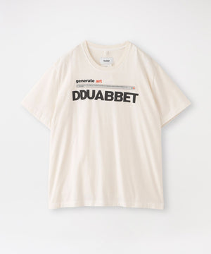 【doublet/ダブレット】AI-GENERATED DOUBLET LOGO T-SHIRT 24SS32CS315