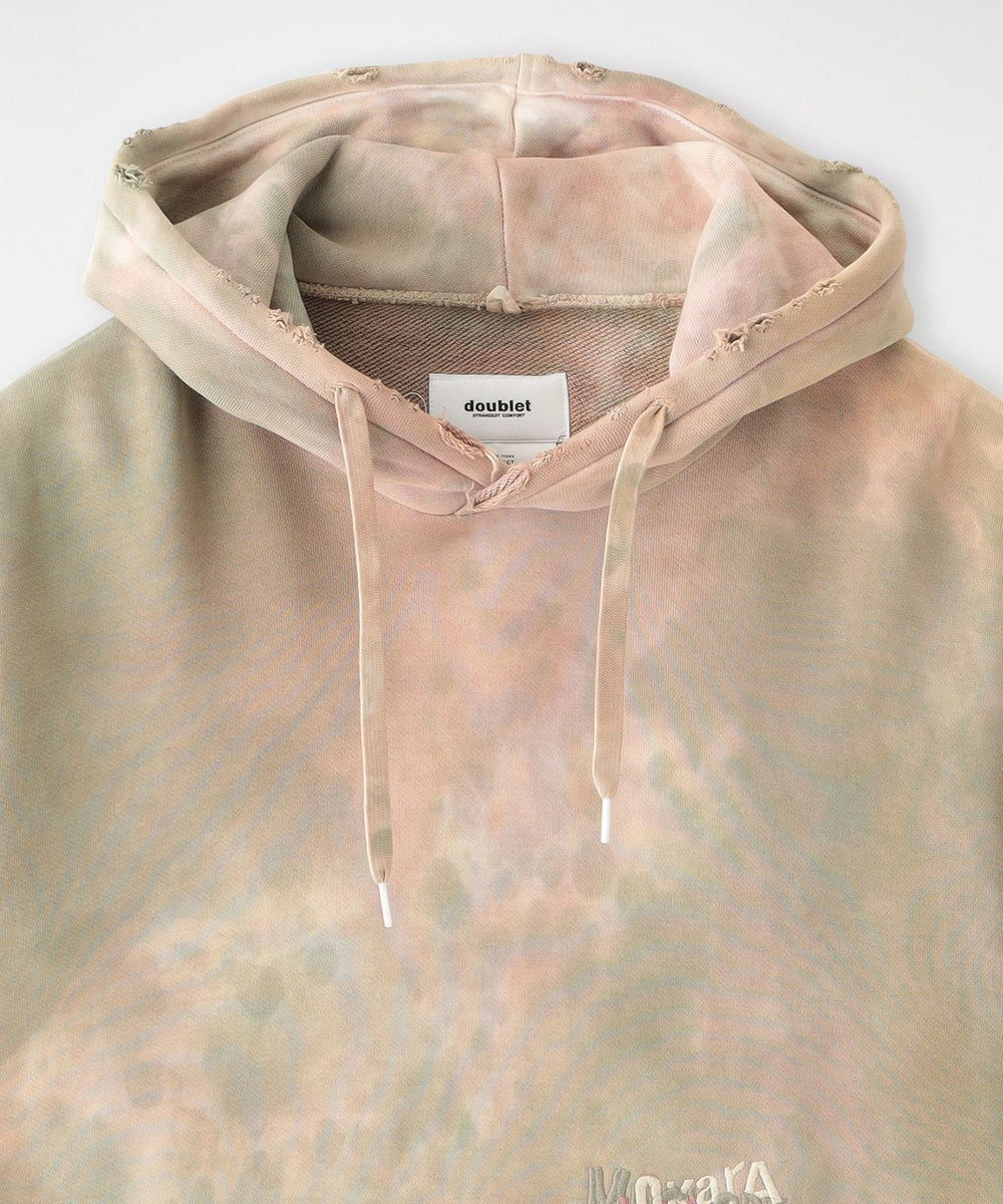 【doublet】MEN フィーディー WASTE VEGETABLE DYED HOODIE 22SS28CS209