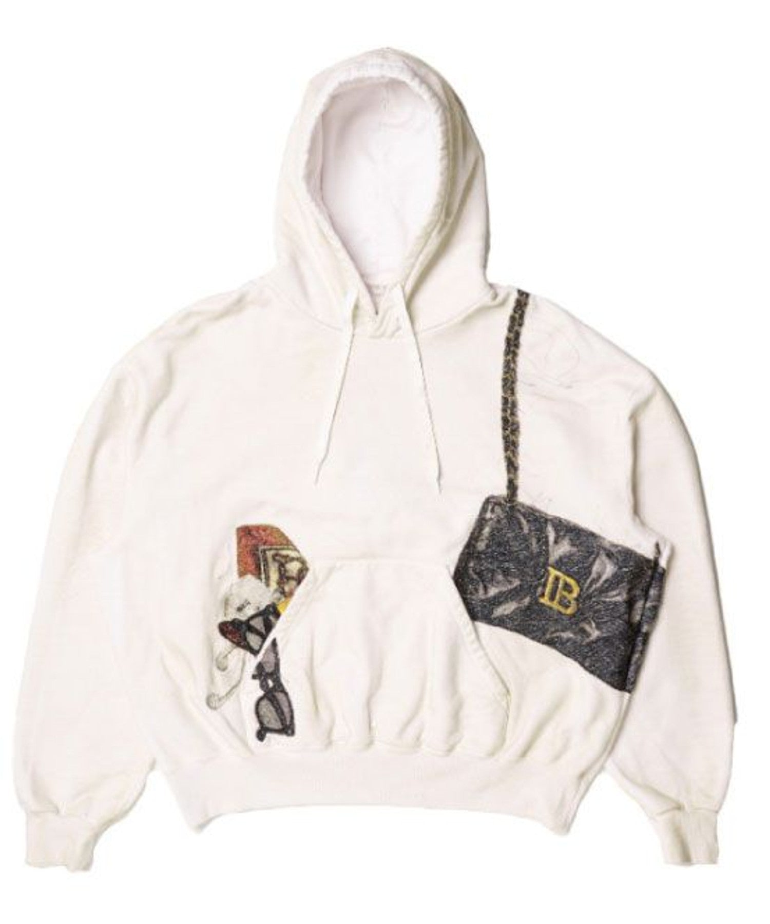 doublet/ダブレット】フーディー TROMPE L'OEIL EMBROIDERY HOODIE