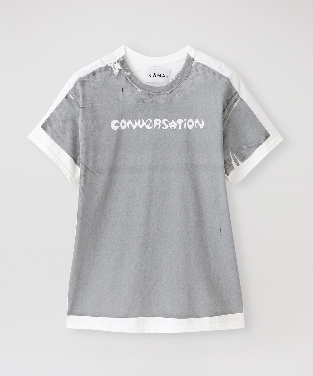 【NOMA t.d.】Tシャツ Conversation Tee N33 TS 03