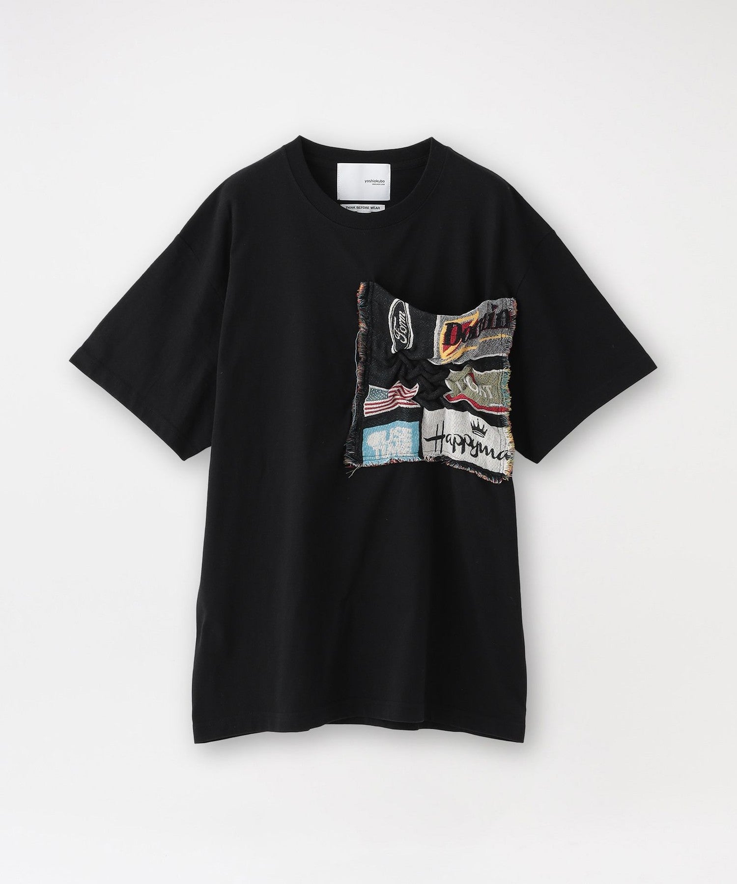 26SS EXCLUSIVE!!【yoshiokubo GROUNDFLOOR/ヨシオクボ】Tシャツ CRASH