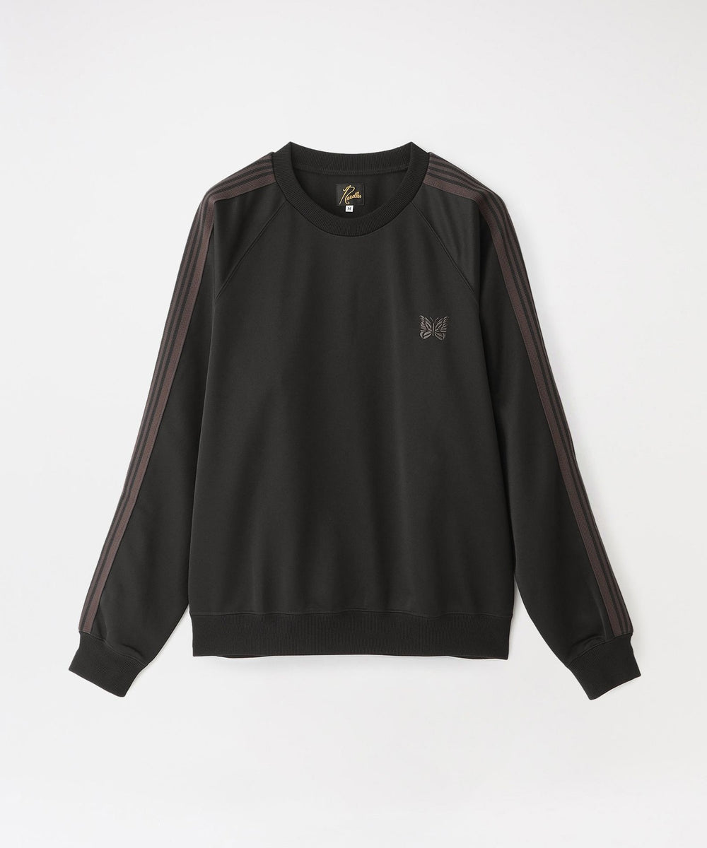 【Needles/ニードルズ】トラッククルーネックシャツ Track Crew Neck Shirt Poly Smooth PU272