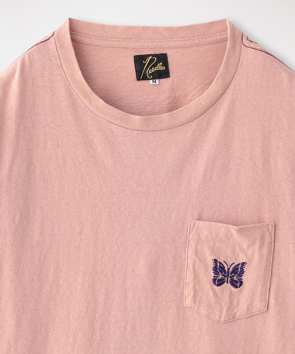 Needles/ニードルズ】Tシャツ S/S Papillon Emb. Pocket Tee - Cotton