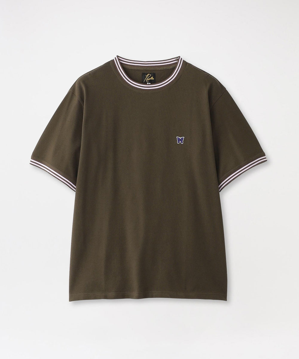 か*る様 needles Needles/ニードルズ】リンガーTシャツ Ringer Tee - Cotton Pique
