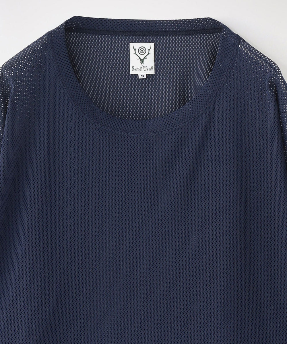 South2 West8】クルーネックシャツ S.S. Crew Neck Shirt -Knit Mesh  OT608(トップス)｜LOVELESS(ラブレス)のファッション通販 - SANYO ONLINE STORE｜三陽商会