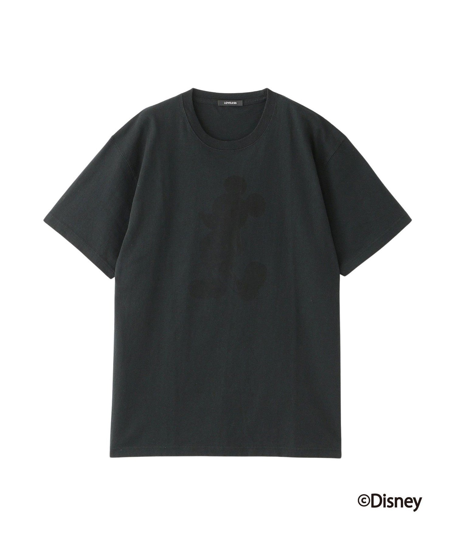 ミッキーマウス / LOVELESS限定】プリントTシャツ(フロントシルエット