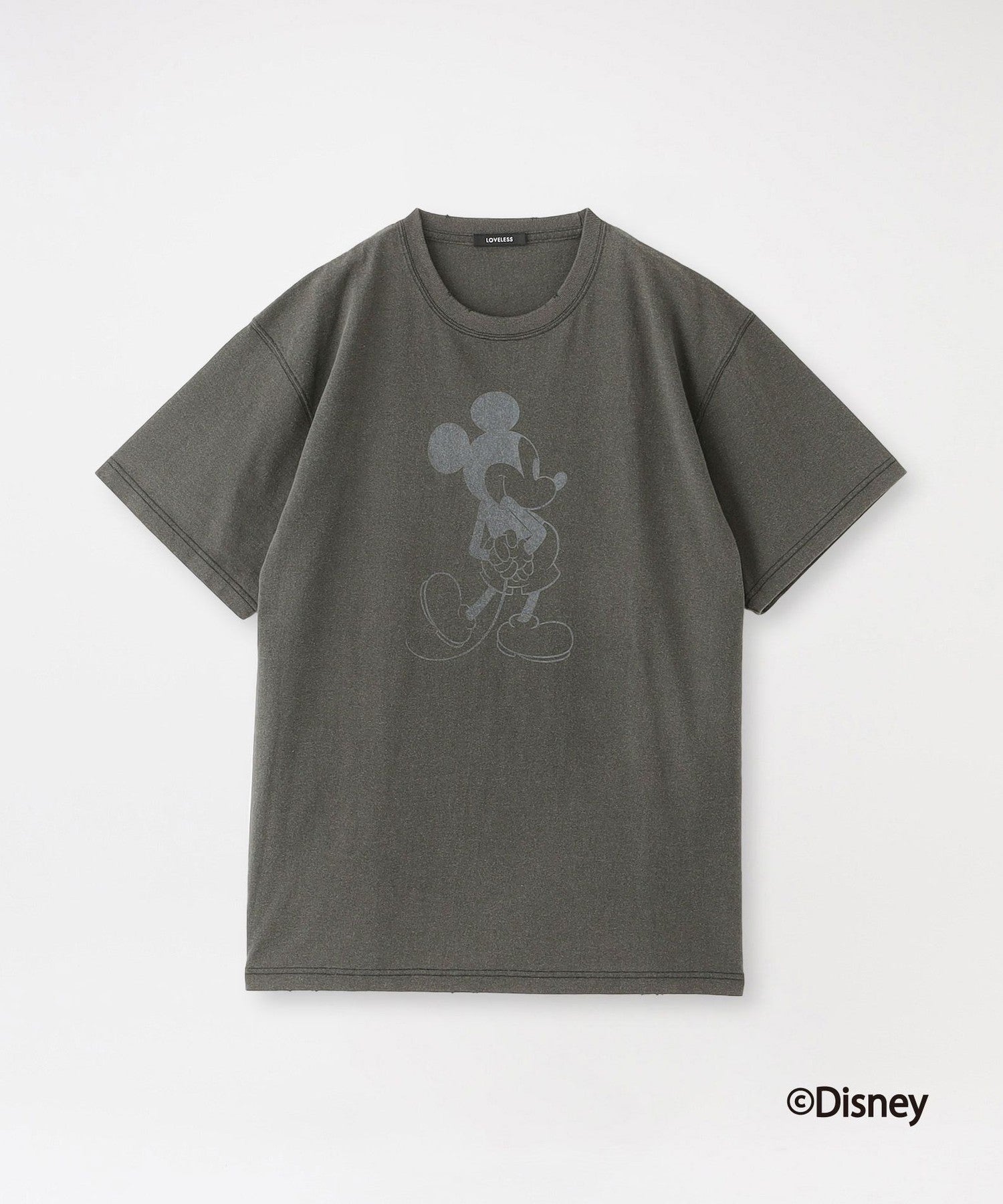 ミッキーマウス / LOVELESS限定】プリントTシャツ(バックスタイル
