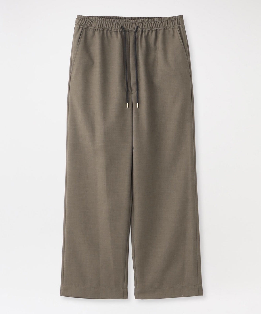 CULLNI/クルニ】ワイドパンツ Dry Gabardine Drawstring Wide Pants 26