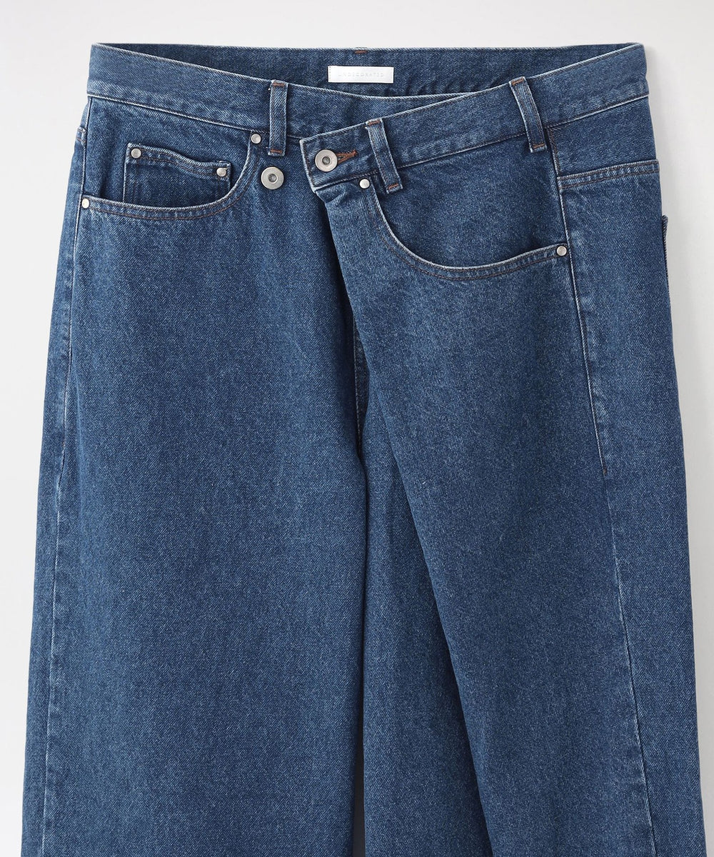 UNDECORATED/アンデコレイテッド】デニムパンツ WRAPPED DENIM JEANS