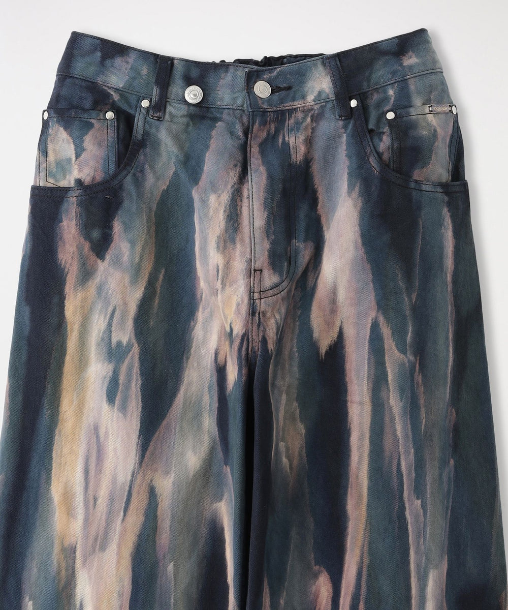 MIKAGE SHIN/ミカゲシン】デニムパンツ Extreme Flame Wrapping Denim