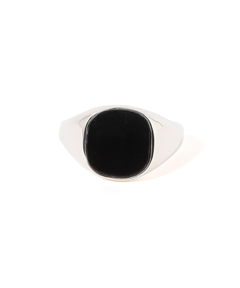 【on the sunny side of the street】リング Buffalo Horn Silver Signet Ring  710-360R