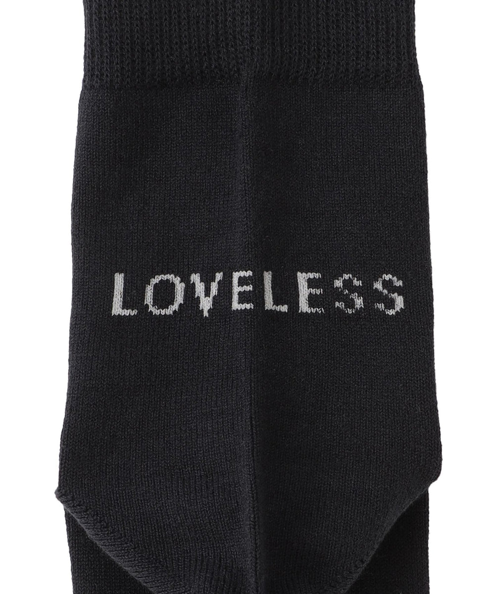 25AW EXCLUSIVE!!【Tabio/タビオ】「LOVELESS」ロゴソックス メンズ