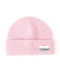 GANNI/ガニー】ニットキャップ Structured Rib Beanie A4429(帽子