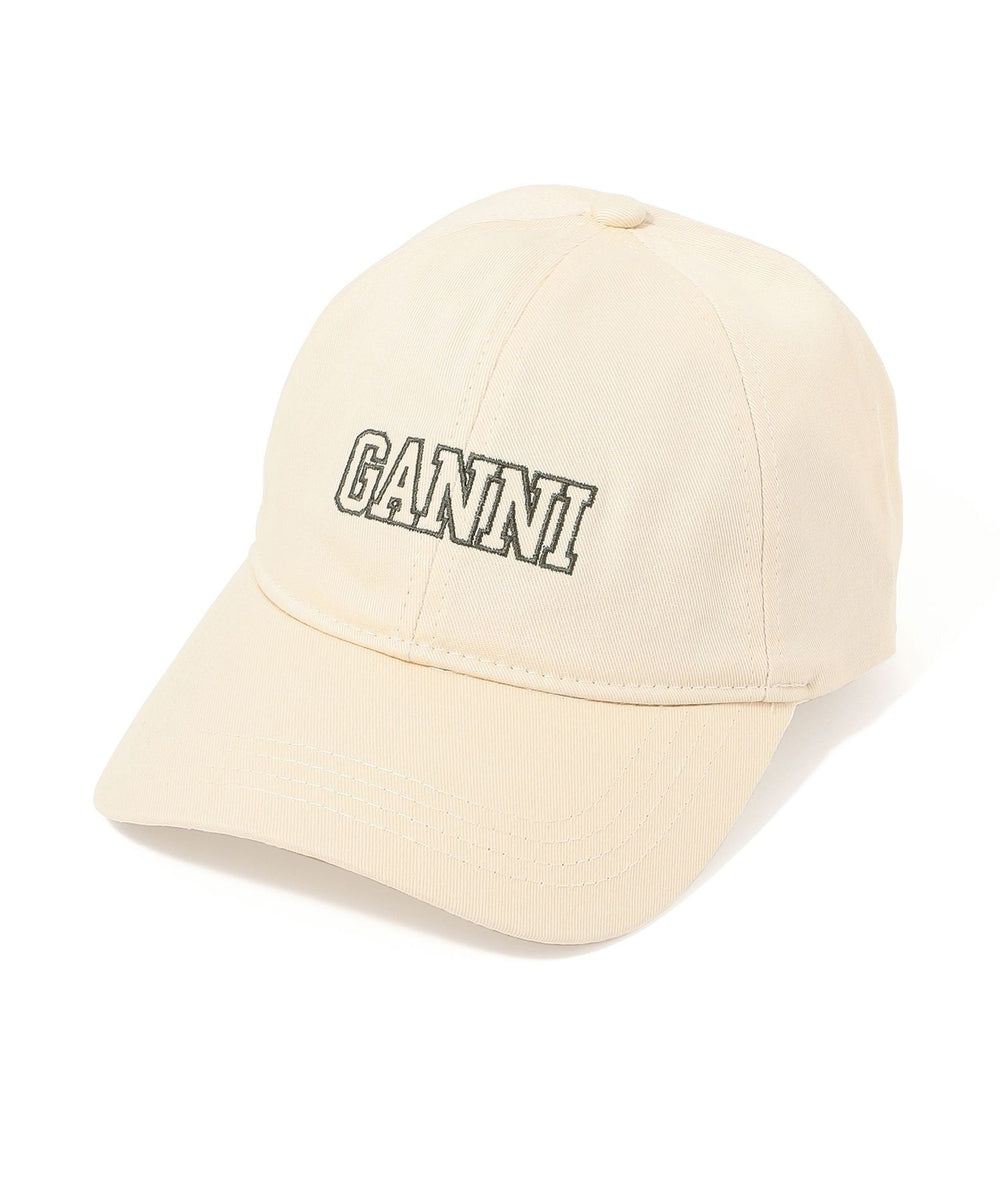 【GANNI】WOMEN キャップ GANNI SOFTWEAR HAT Software Heavy Cotton A3430