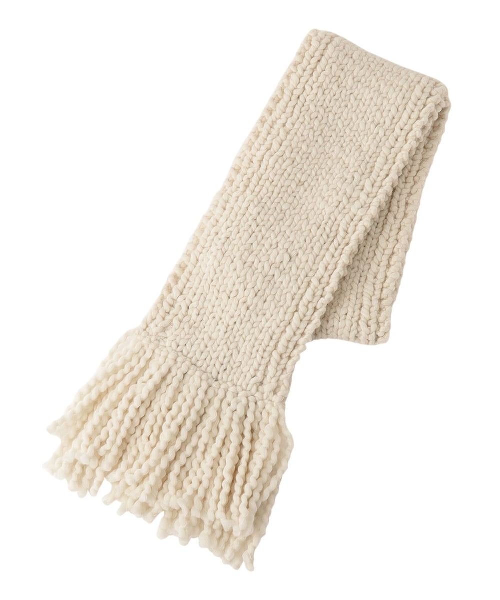 SAYAKA DAVIS】ニットスカーフ Hand Knitted Scarf RKT112-RW(マフラー 