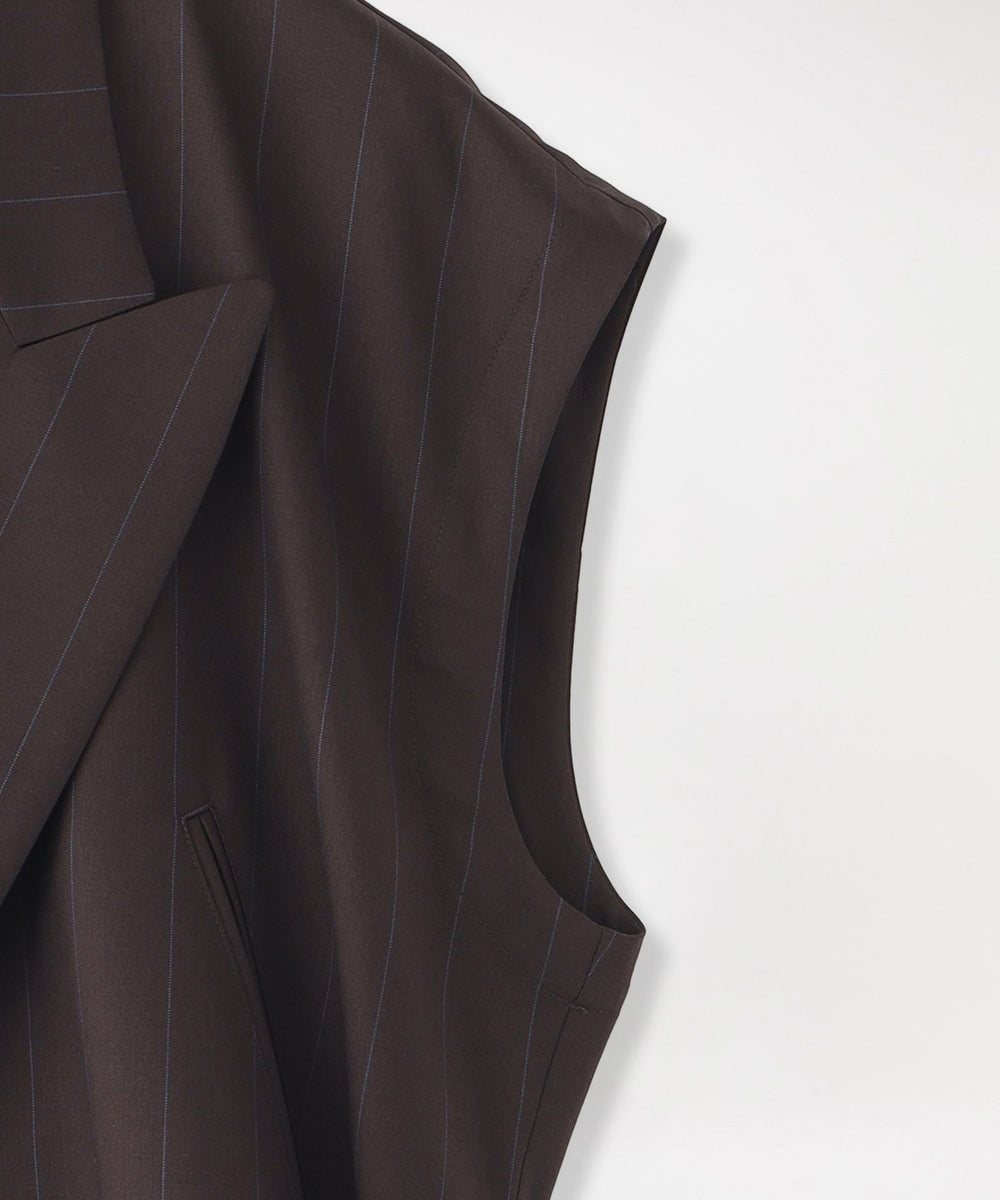 UJOH ウジョー ベスト ジレ ベルト リボン UJOH（ウジョー） ベスト ジレ 「UJOH/ウジョー」別注 TAILORED VEST