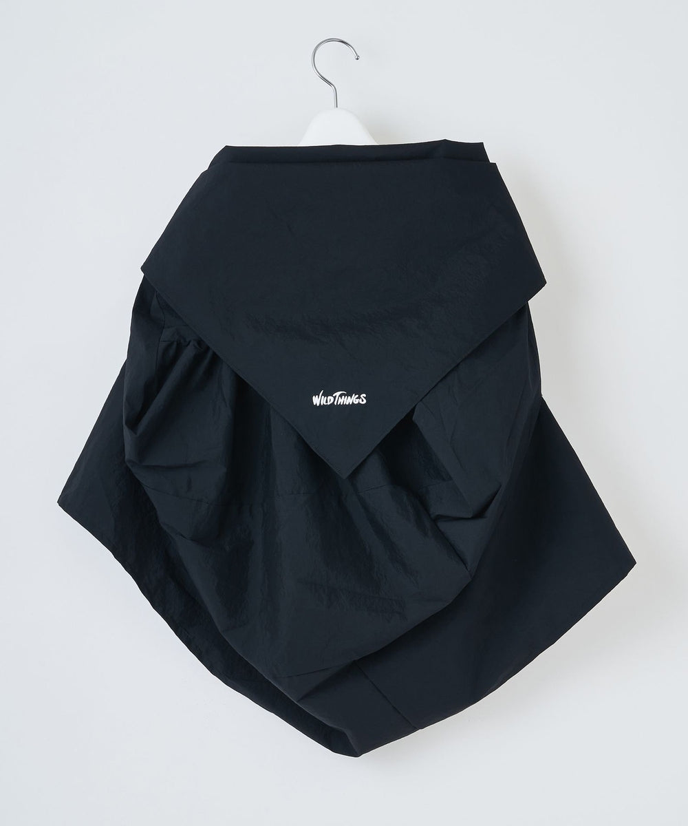 naokitomizuka/ナオキトミヅカ】×WILD THINGS Poncho with scarf