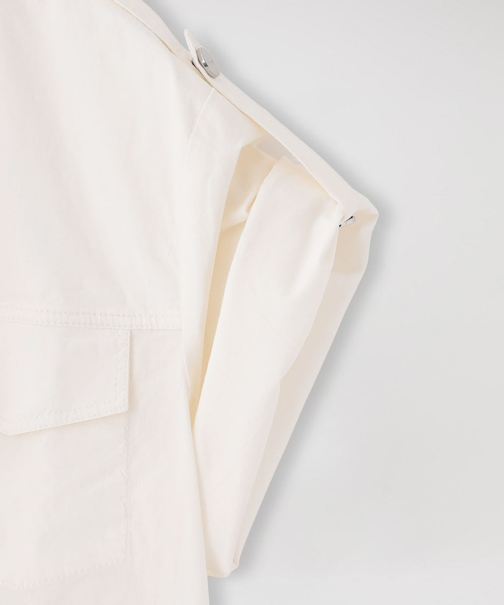 GANNI/ガニー】ブラウス Stretch Cotton Cowl Neck Blouse W0690