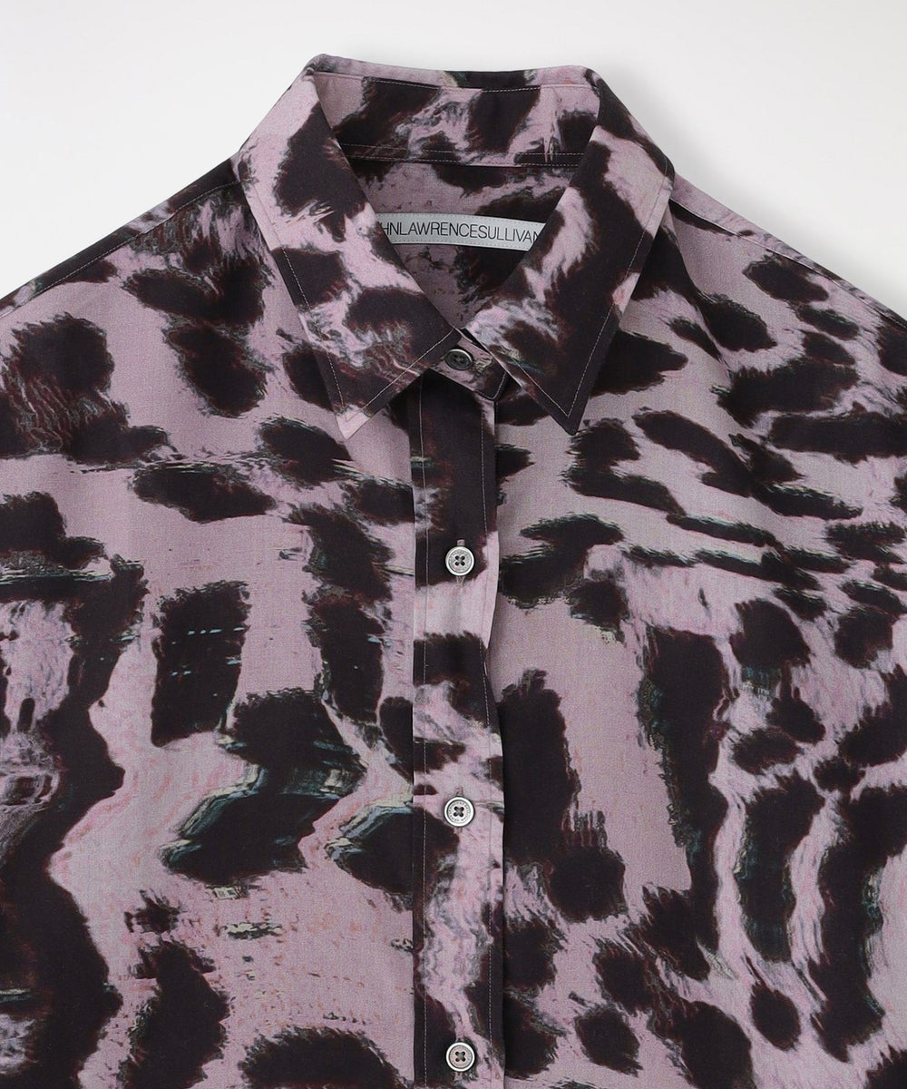 JOHN LAWRENCE SULLIVAN】シャツ LEOPARD PRINT CUT-OFF SHIRT 3D008-0223-26(トップス)｜ LOVELESS(ラブレス)のファッション通販 - SANYO ONLINE STORE | 三陽商会