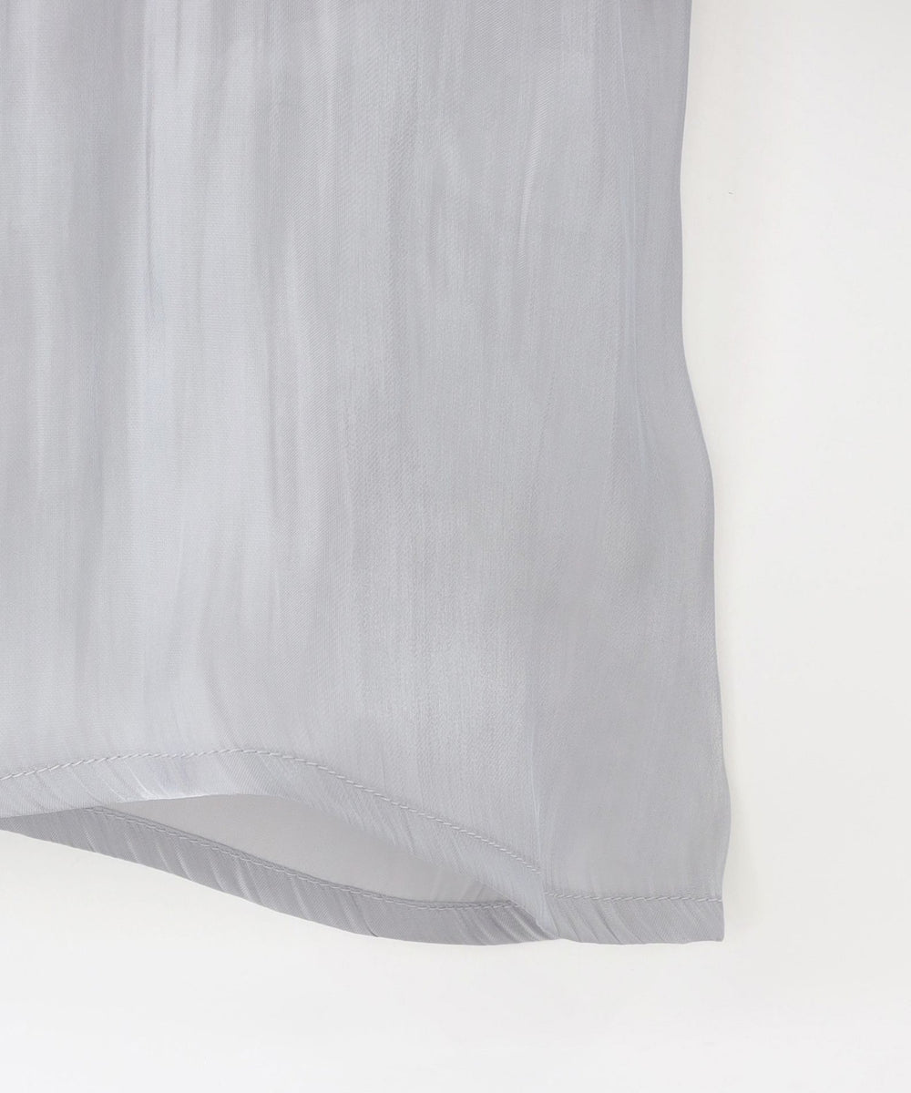 MIKAGE SHIN/ミカゲシン】シャツ Aqua Textured Sheer Shirt 26SS-0404