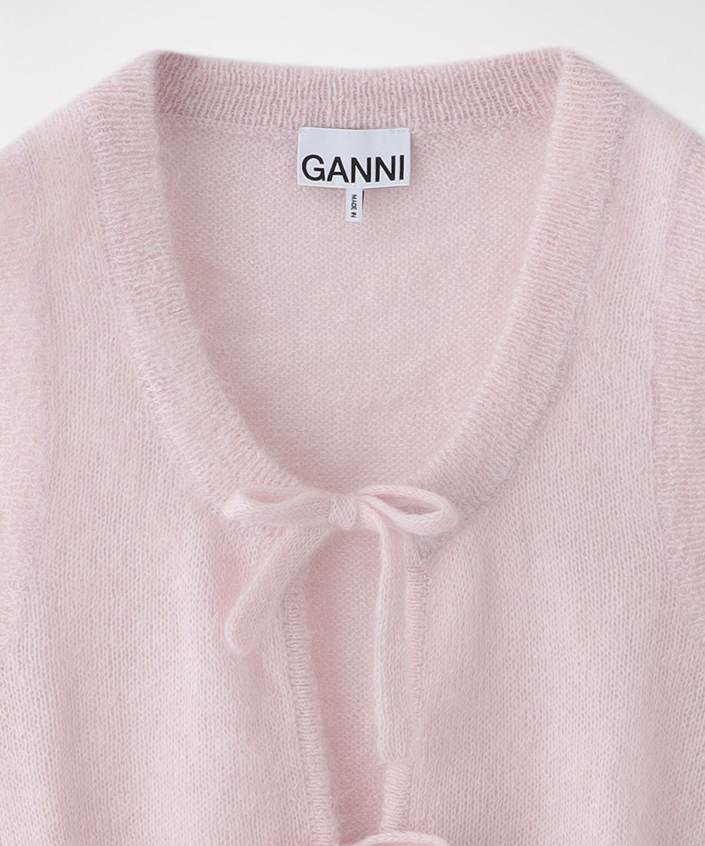 GANNI/ガニー】ニットベスト Light Mohair Tie String Vest  K2268(トップス)｜LOVELESS(ラブレス)のファッション通販 - SANYO ONLINE STORE | 三陽商会