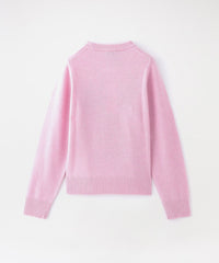 GANNI アルパカ ピンク クルーネック ニット XS GANNI アルパカ ピンク クルーネック ニット XS アルパカ ピンク