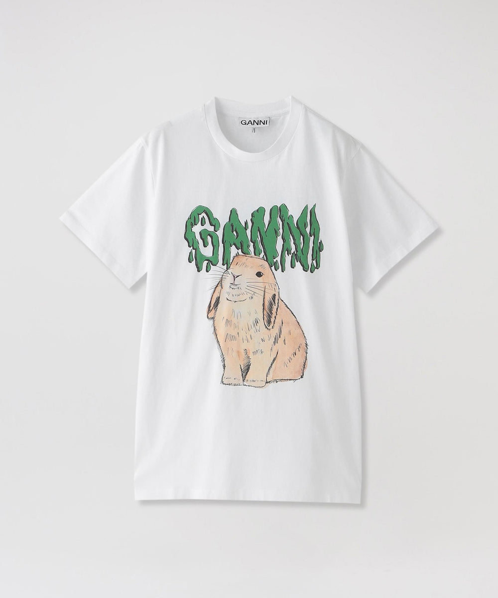 【GANNI/ガニー】Tシャツ T-shirt, Bunny T2778 151