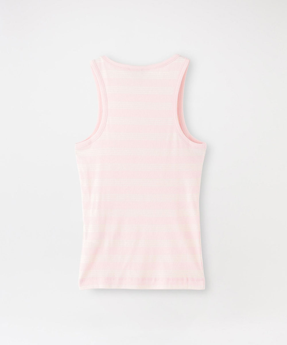 GANNI/ガニー】タンクトップ Soft Cotton Rib Tank Top A1050049