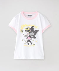 GANNI/ガニー】Tシャツ Basic Cotton Jersey Baby Fit Fairy A1050144
